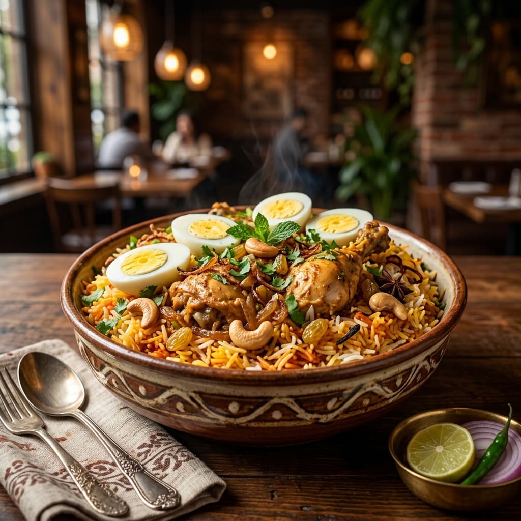 Chicken Mughalai Dum Biryani