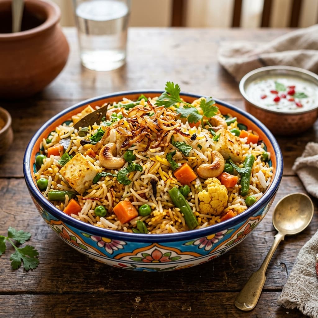 Veg Hyderabadi Dum Biryani
