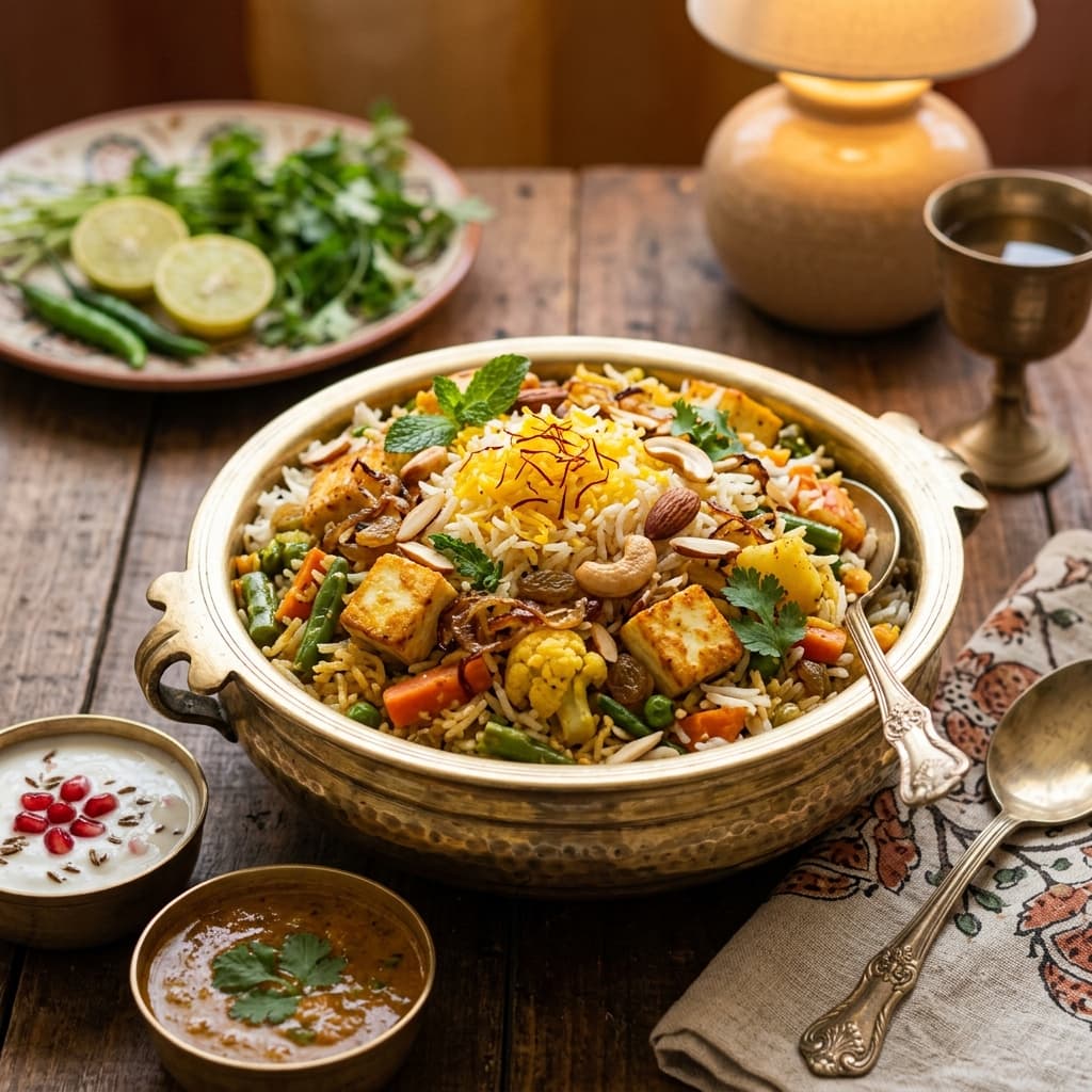 Veg Mughalai Dum Biryani