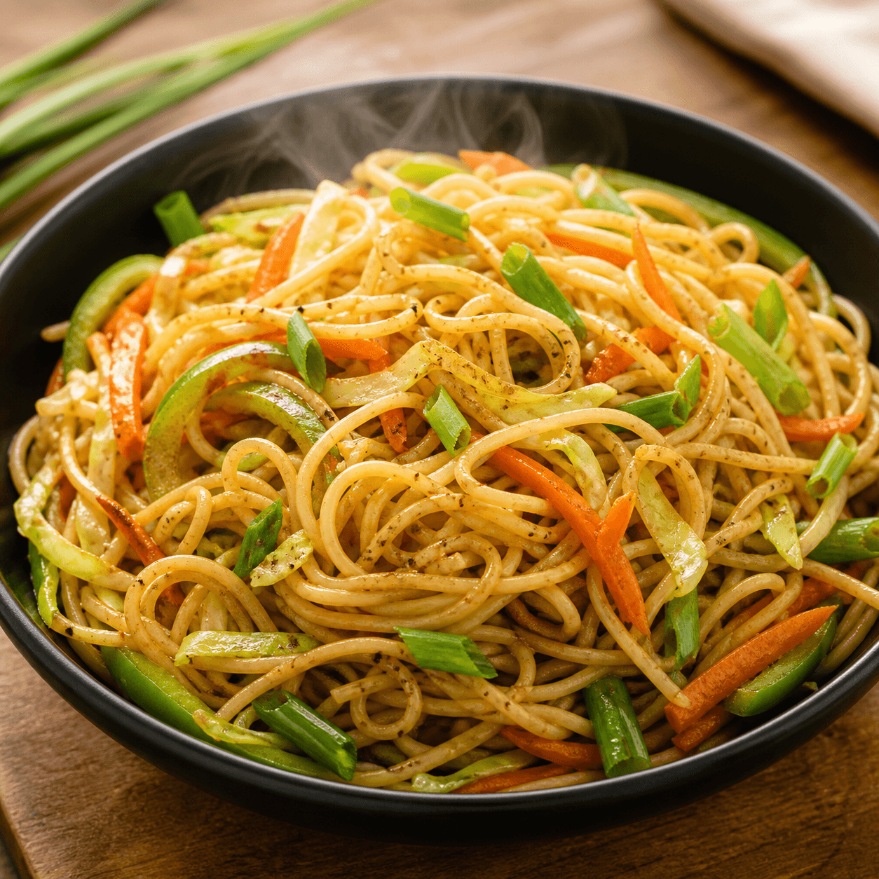 Veg Hakka Noodles